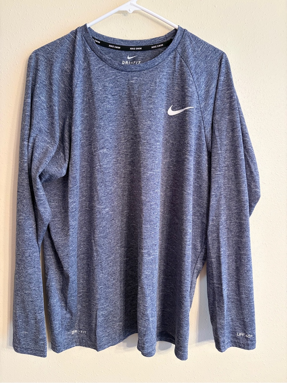 Nike Dri-FIT Swim Heather Navy/White Top
